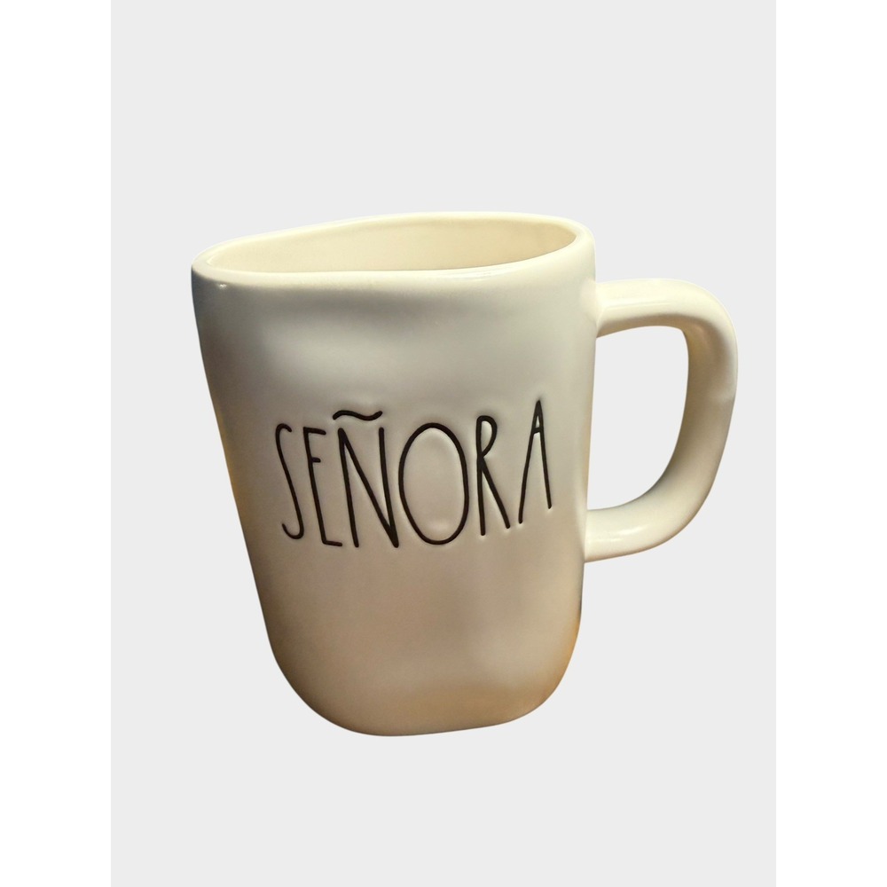 Rae Dunn Spanish Artisan Collection Mug 16oz "Senora"  By Magenta #216